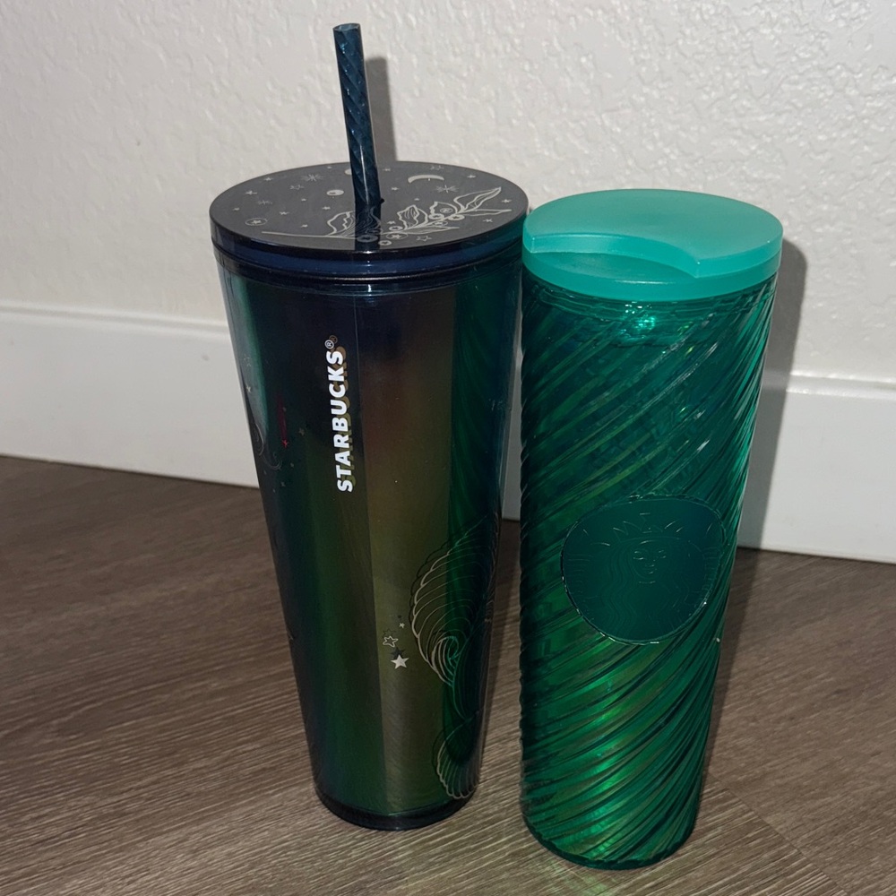 Bundle of Starbucks Dual Green Tumbler Collection